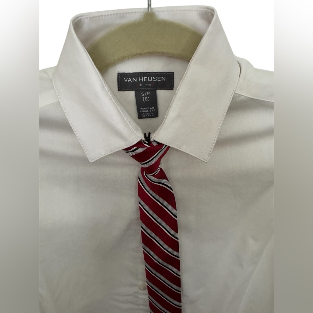Boys Dress shirt with clip tie